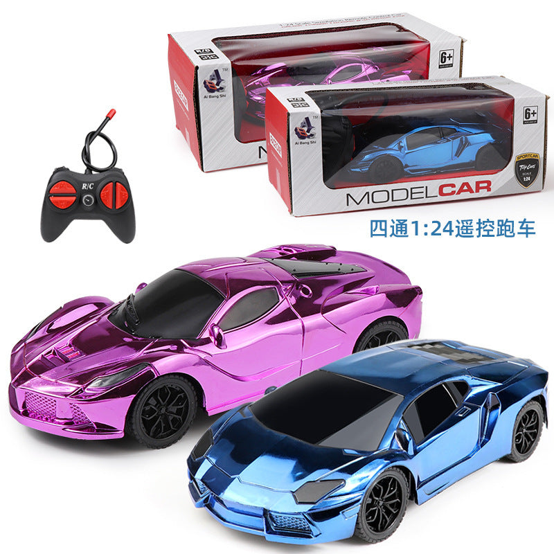 Electric Remote Control Car for Boys, 4WD High-Speed Children's Toy Car