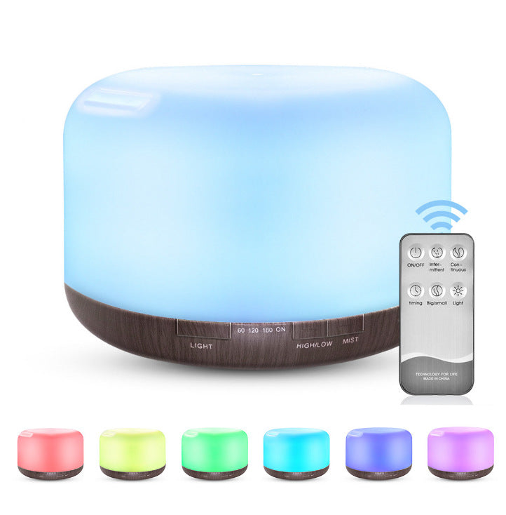 Air Aroma Diffuser - Ultrasonic High-capacity Mist Nozzle with Humidifier for Home Use