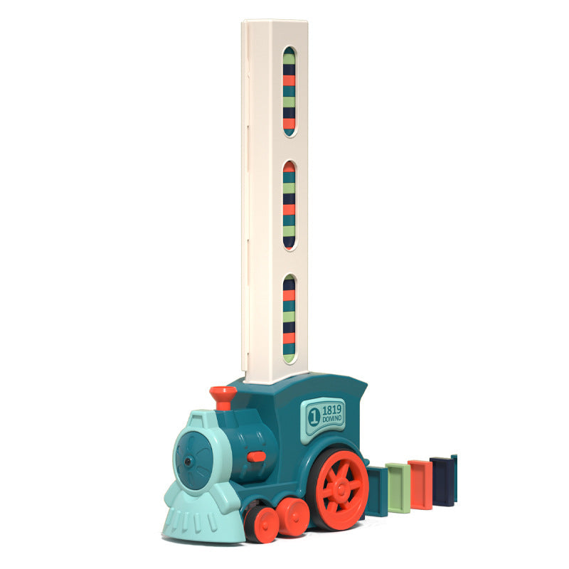 Educational Children's Toy: Dominoes Automatic Electric Train