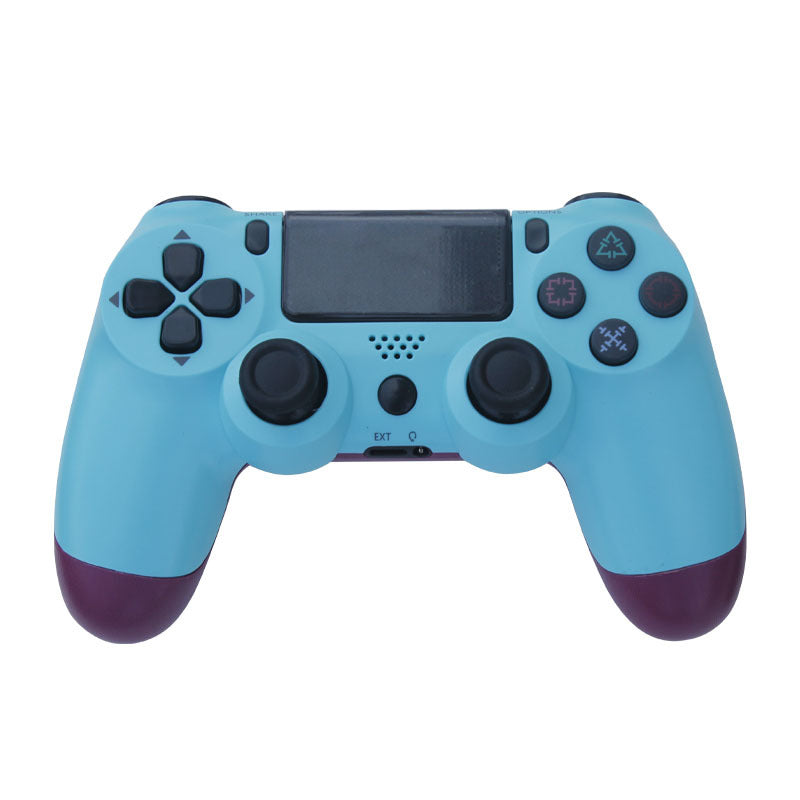 Wireless Bluetooth P4 Controller with USB Wired Six-axis Joystick, Vibration and Light for PS4 Gaming