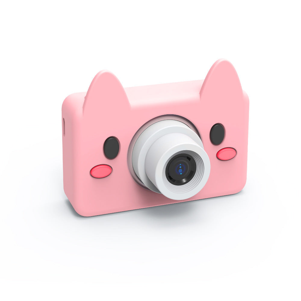 Cartoon Children's Camera - Mini Sports Camera Toy Camera Small SLR with 3200W Pixel Range