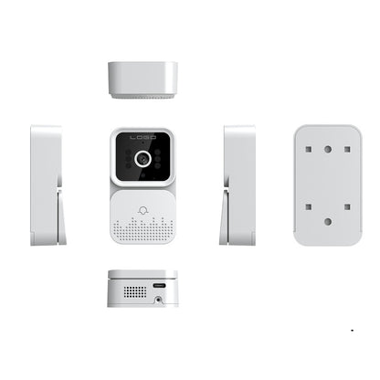 Smart Video Doorbell - Wireless WiFi, Low Power Consumption, Home Intercom