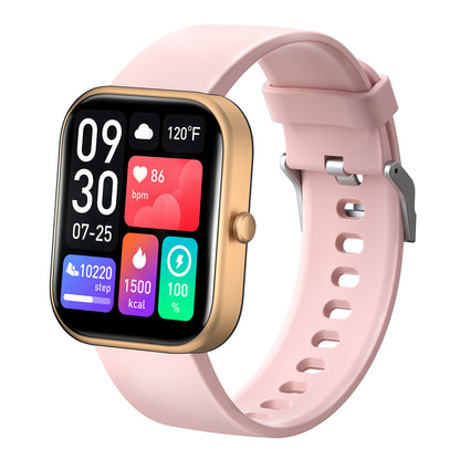 Smart Watch - Heart Rate, Blood Oxygen & Health Monitoring, Sports Tracking, Bluetooth Calling