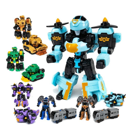 Transforming Car Robot Mech Warrior Tank Airplane Model Cartoon Toy