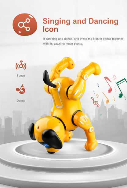 Interactive Remote Control Robot Dog Toy with Accessories