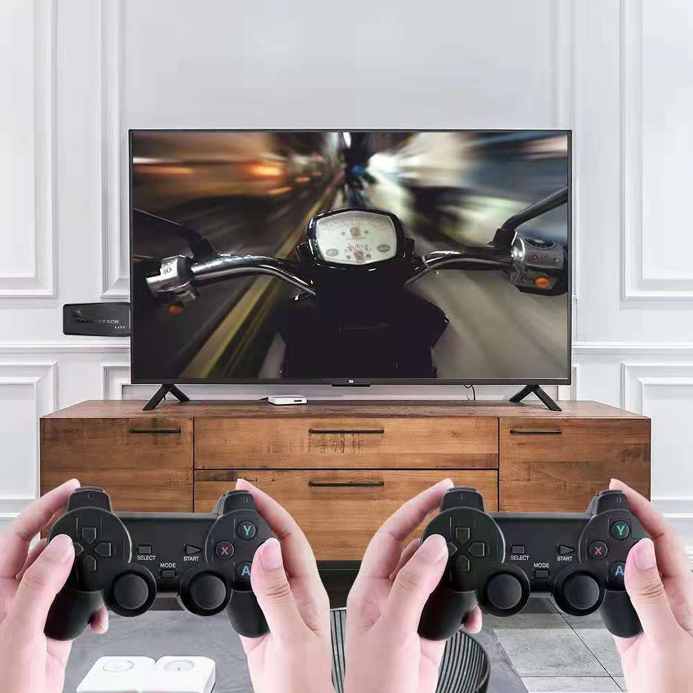 LFT M8 Game Console with Y3 Ubao, 2.4G Wireless, HDMI HD 4K, and 20,000 Games including PS1