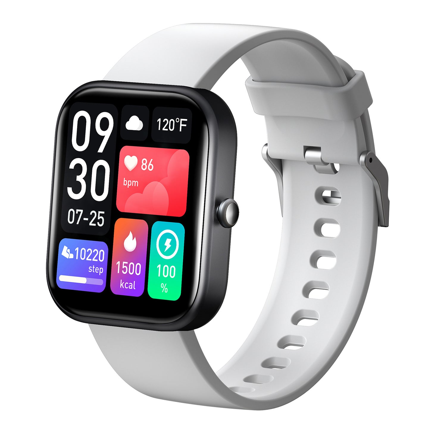 Smart Watch - Heart Rate, Blood Oxygen & Health Monitoring, Sports Tracking, Bluetooth Calling