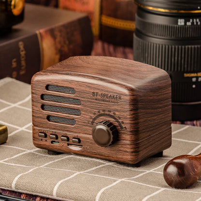 Mini Bluetooth Speaker - Retro Design, Powerful Sound