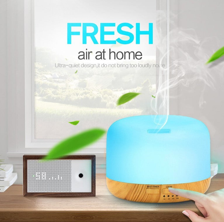 Air Aroma Diffuser - Ultrasonic High-capacity Mist Nozzle with Humidifier for Home Use