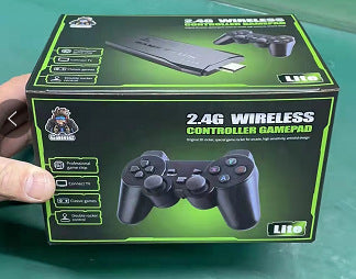 LFT M8 Game Console with Y3 Ubao, 2.4G Wireless, HDMI HD 4K, and 20,000 Games including PS1