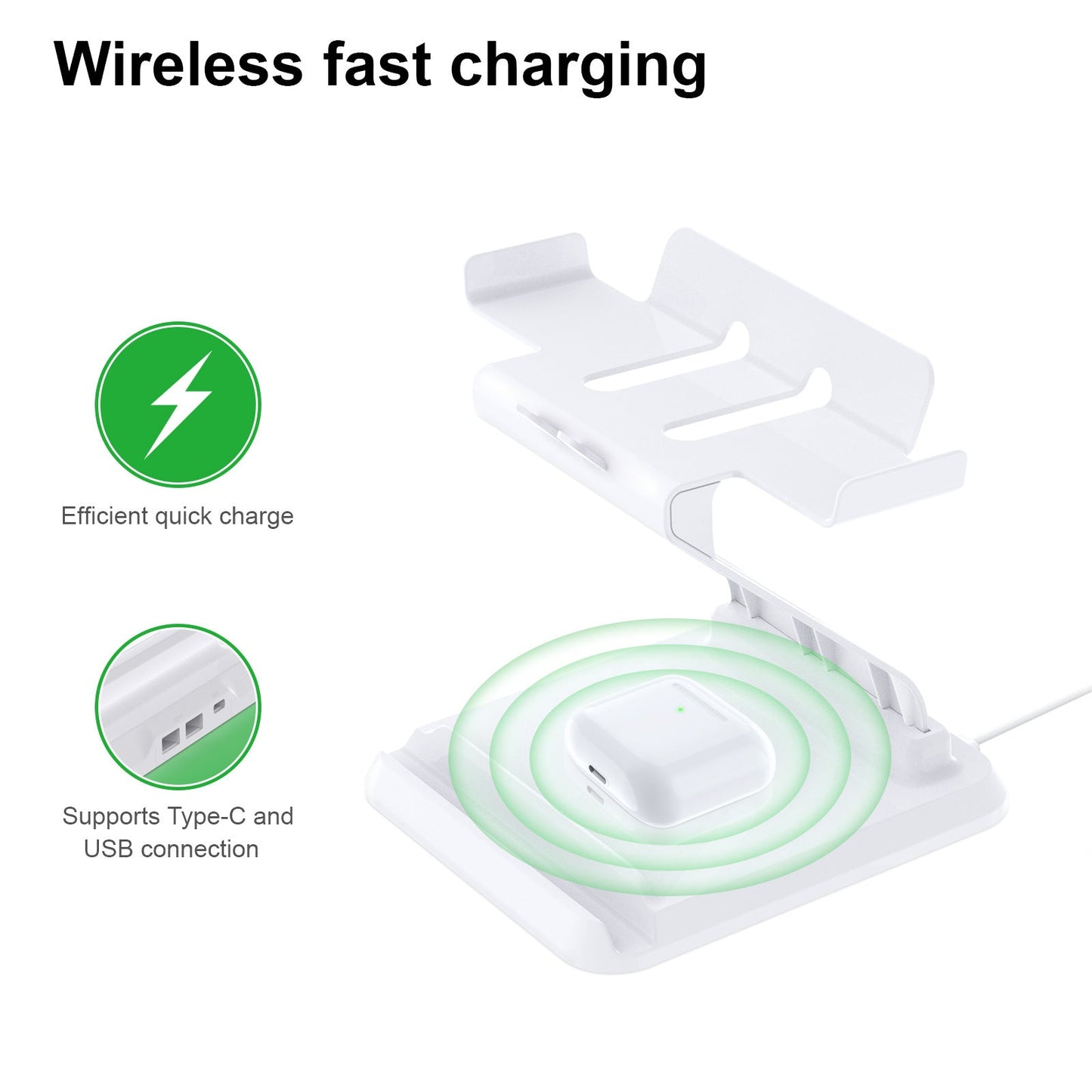 VR Headset Charging and Display Stand for Oculus Quest 2, HTC, Pico Neo 3 and Other VR Headsets