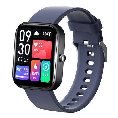 Smart Watch - Heart Rate, Blood Oxygen & Health Monitoring, Sports Tracking, Bluetooth Calling