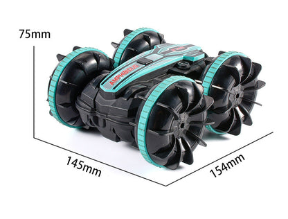 RC Amphibious Vehicle - Double-Sided Stunts and Tumbling, Perfect for the Beach