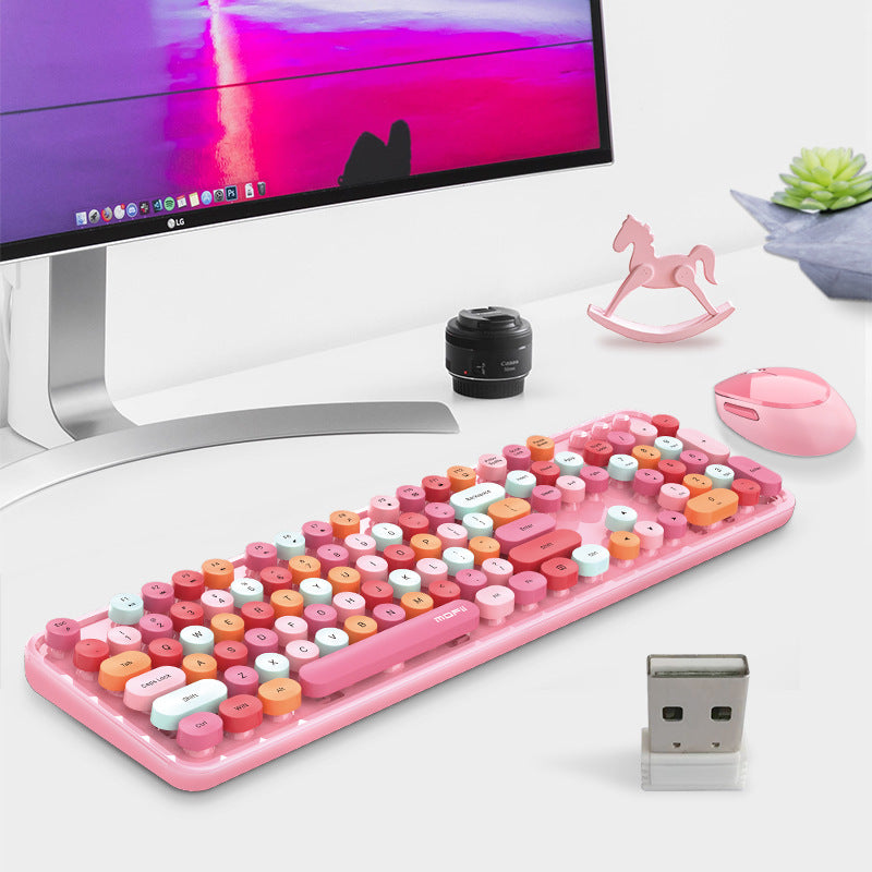 Wireless Keyboard and Mouse Set