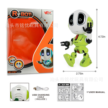 Dada Alloy Robot Toy with Touch Control, Parent-Child Interaction, Induction, Recording, Dialogue, and Spot Charging