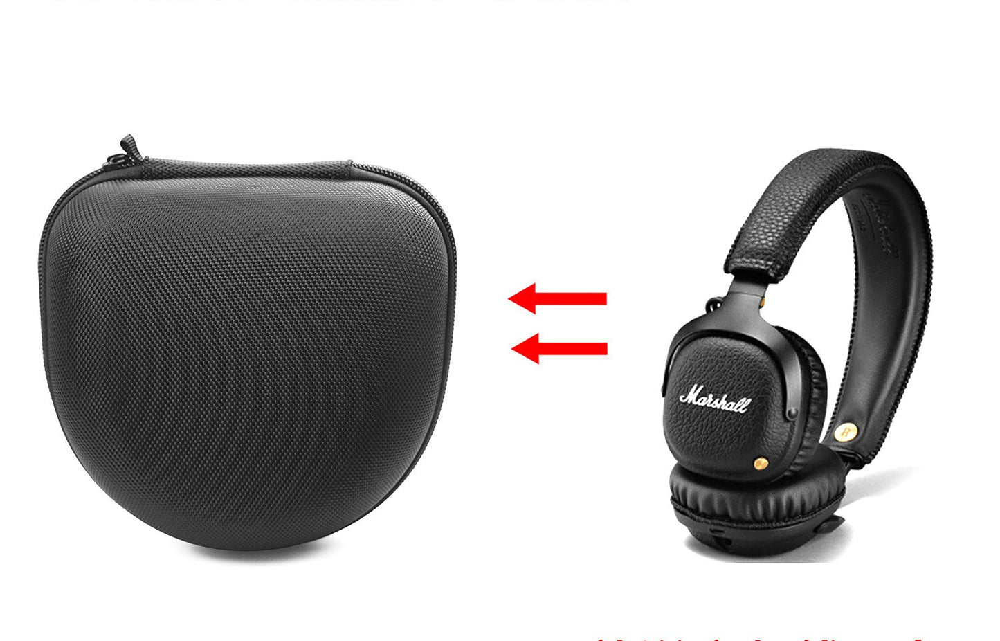 Marshall Mid Bluetooth HiFi Headset Protection Package - Wireless Bluetooth Headset Case