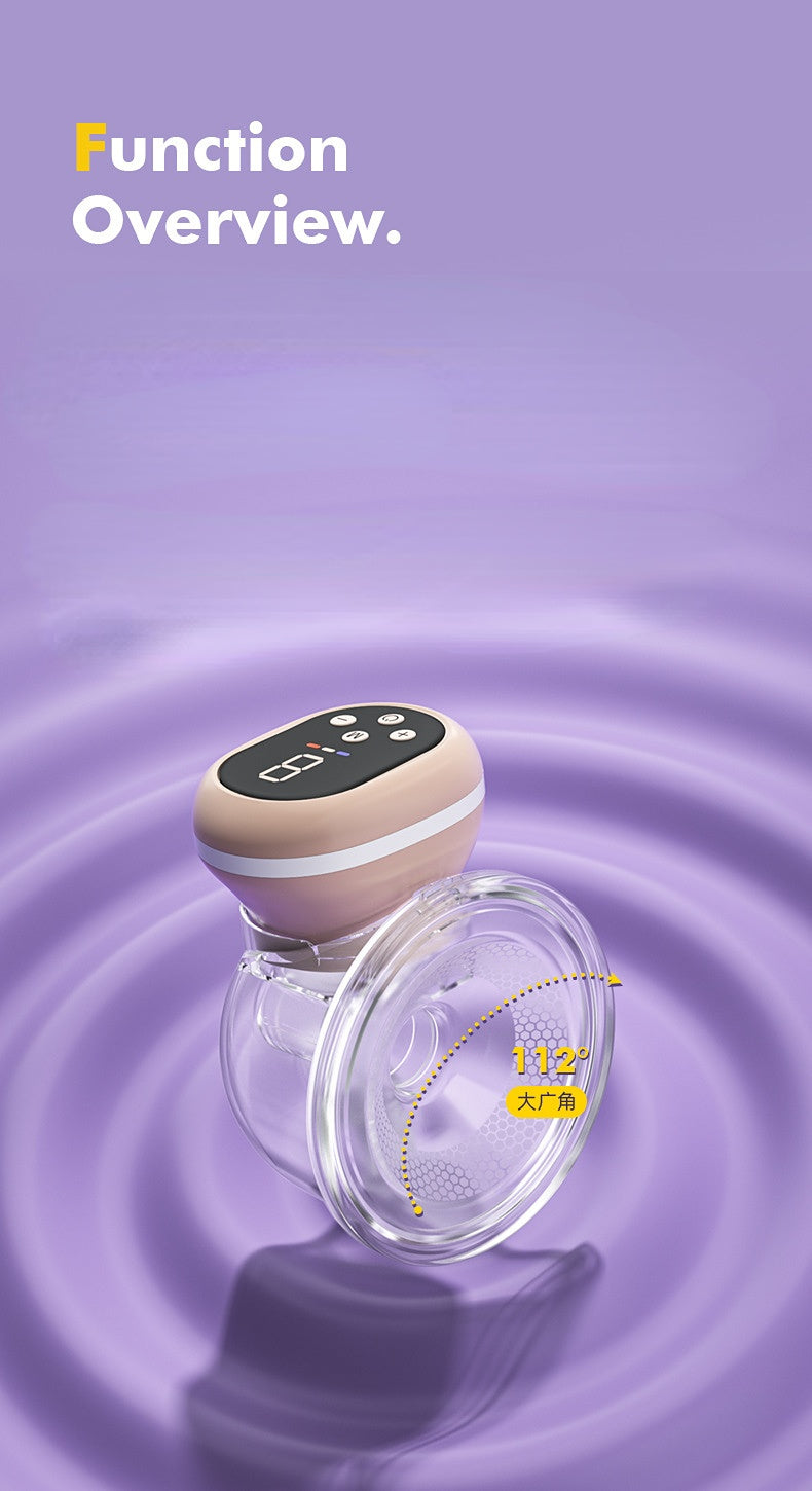 Intelligent Hands-Free Wearable Breast Pump - Silent and Automatic