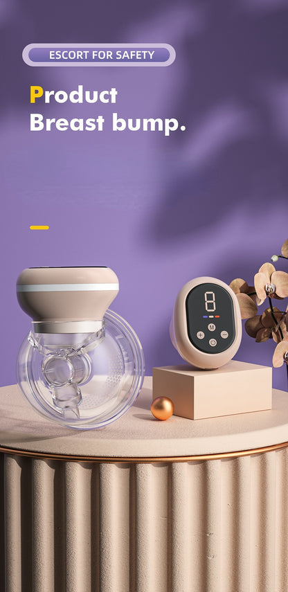 Intelligent Hands-Free Wearable Breast Pump - Silent and Automatic