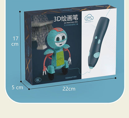 3D Printing Pen with PCL Consumables Painting Set - Low-Temperature Toy