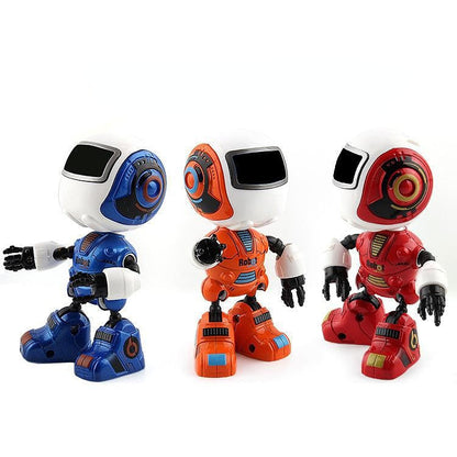 Interactive Induction Alloy Robot Toy with Light and Music, Ideal Intelligent Companion