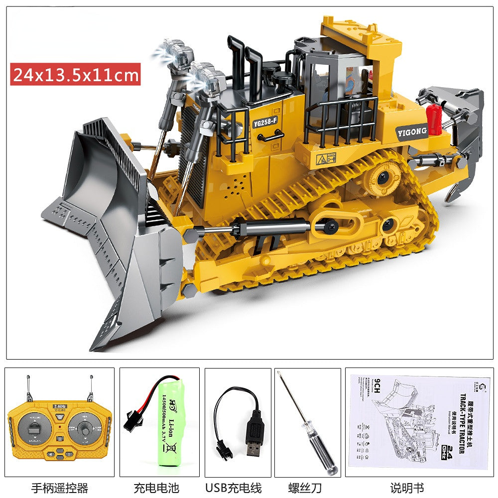 Remote Control alloy Excavator and Dump Truck Toy Set for Children - Remote Control Car