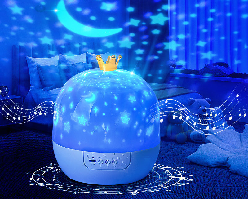 star sky projector small night light children's bedroom dreamy revolving star atmosphere light