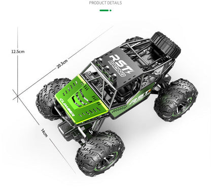 Rechargeable Alloy RC Buggy for Kids:Charging Motion Remote Control Car, Climbing Car, Bigfoot Toy