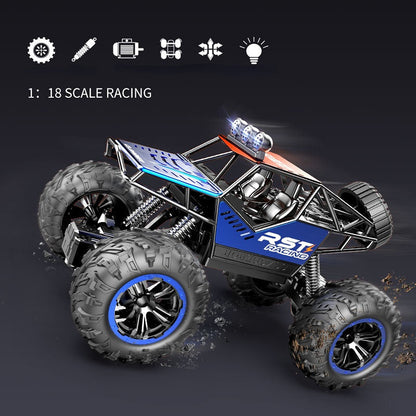 Rechargeable Alloy RC Buggy for Kids:Charging Motion Remote Control Car, Climbing Car, Bigfoot Toy