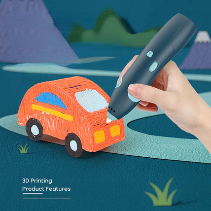 3D Printing Pen with PCL Consumables Painting Set - Low-Temperature Toy