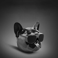 Portable Wireless Bluetooth Speaker - Creative Bull Dog Head Design