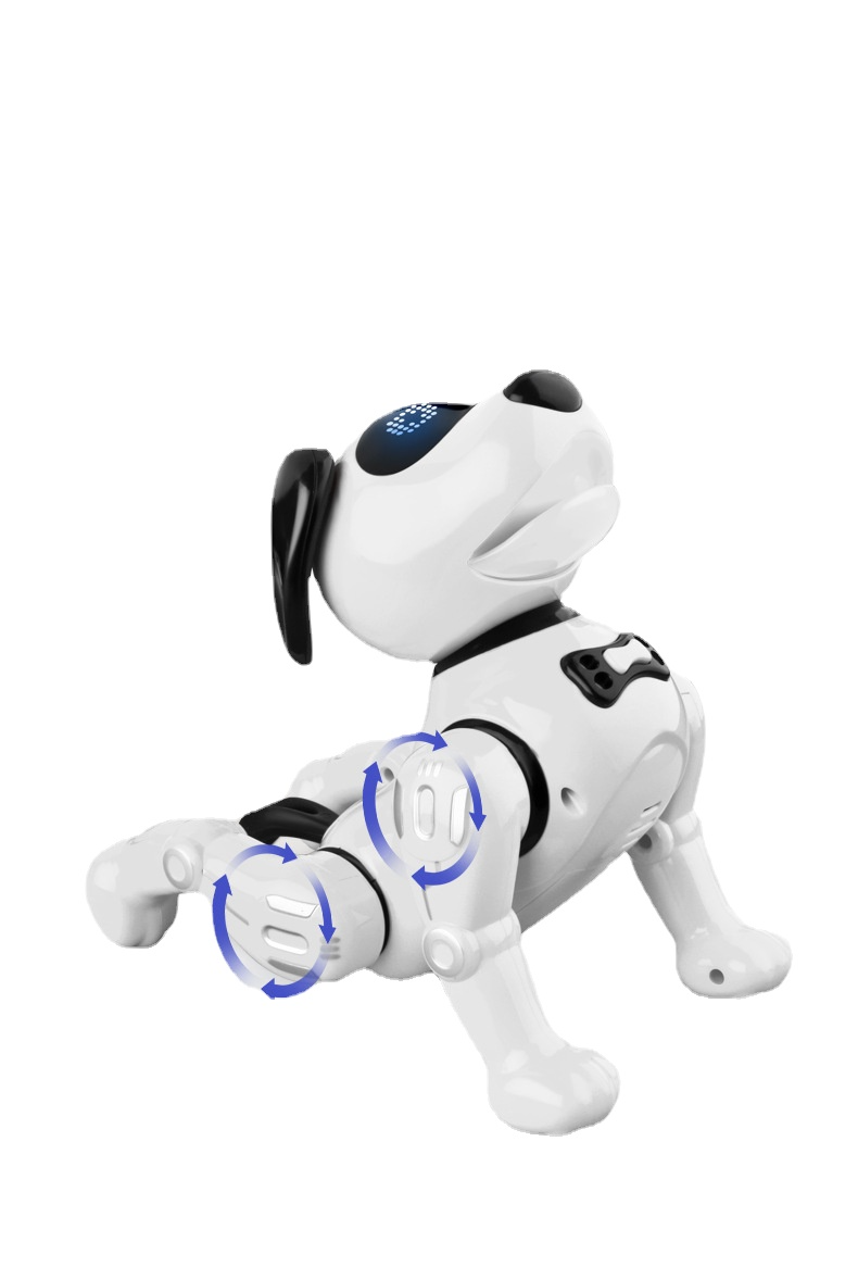 Interactive Remote Control Robot Dog Toy with Accessories